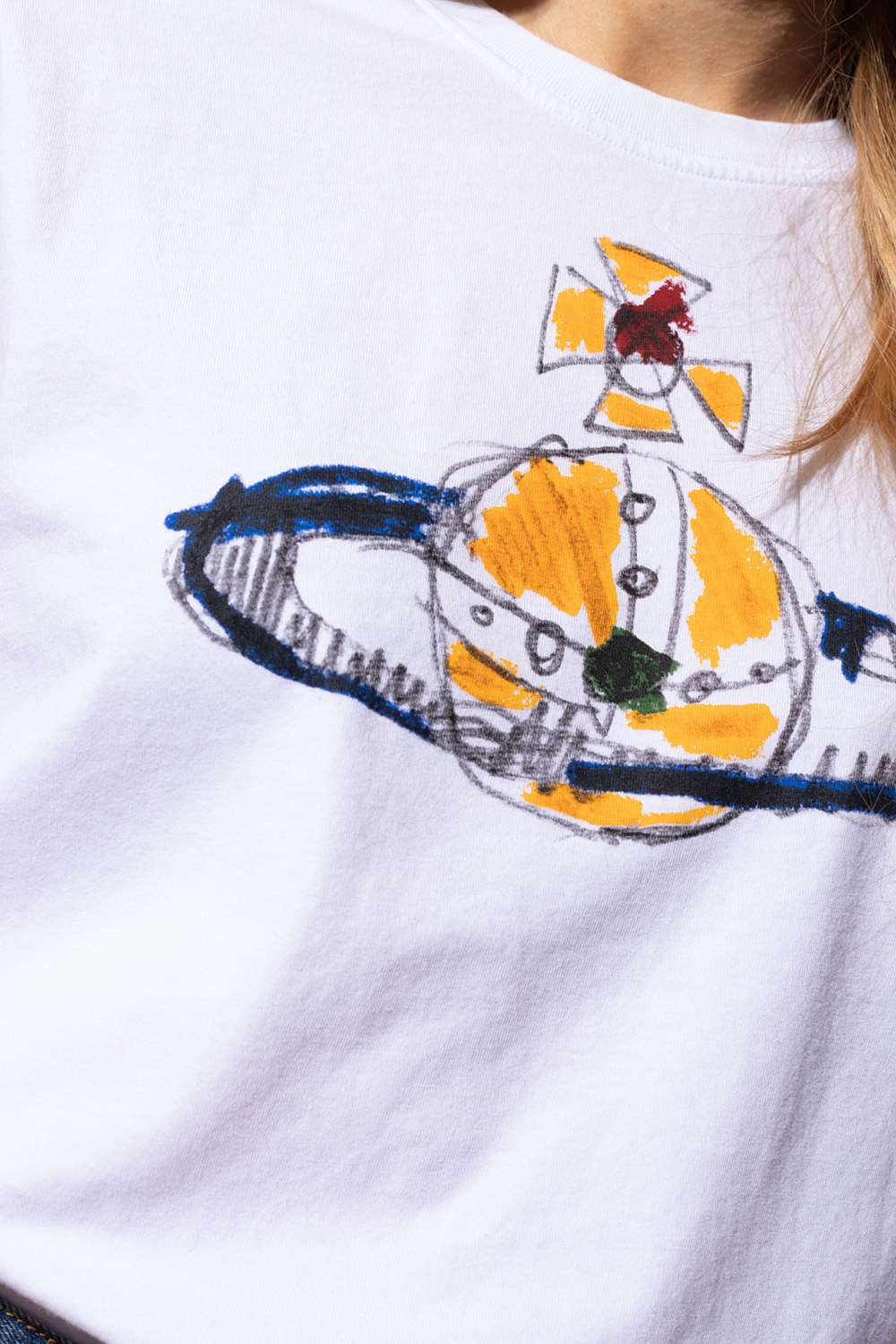 Vivienne Westwood MAN Short sleeve t-shirt 6 colorful orbs